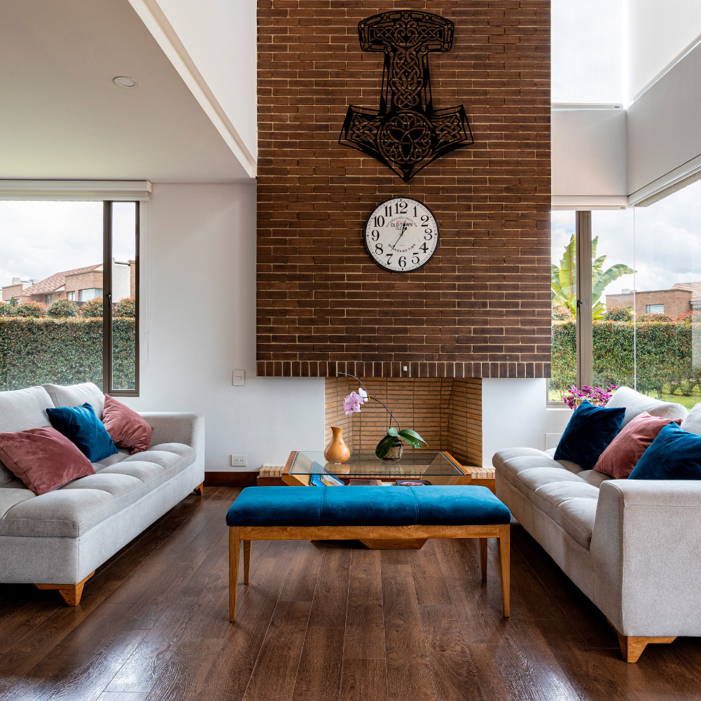 Thor's Hammer Metal Wall Sign