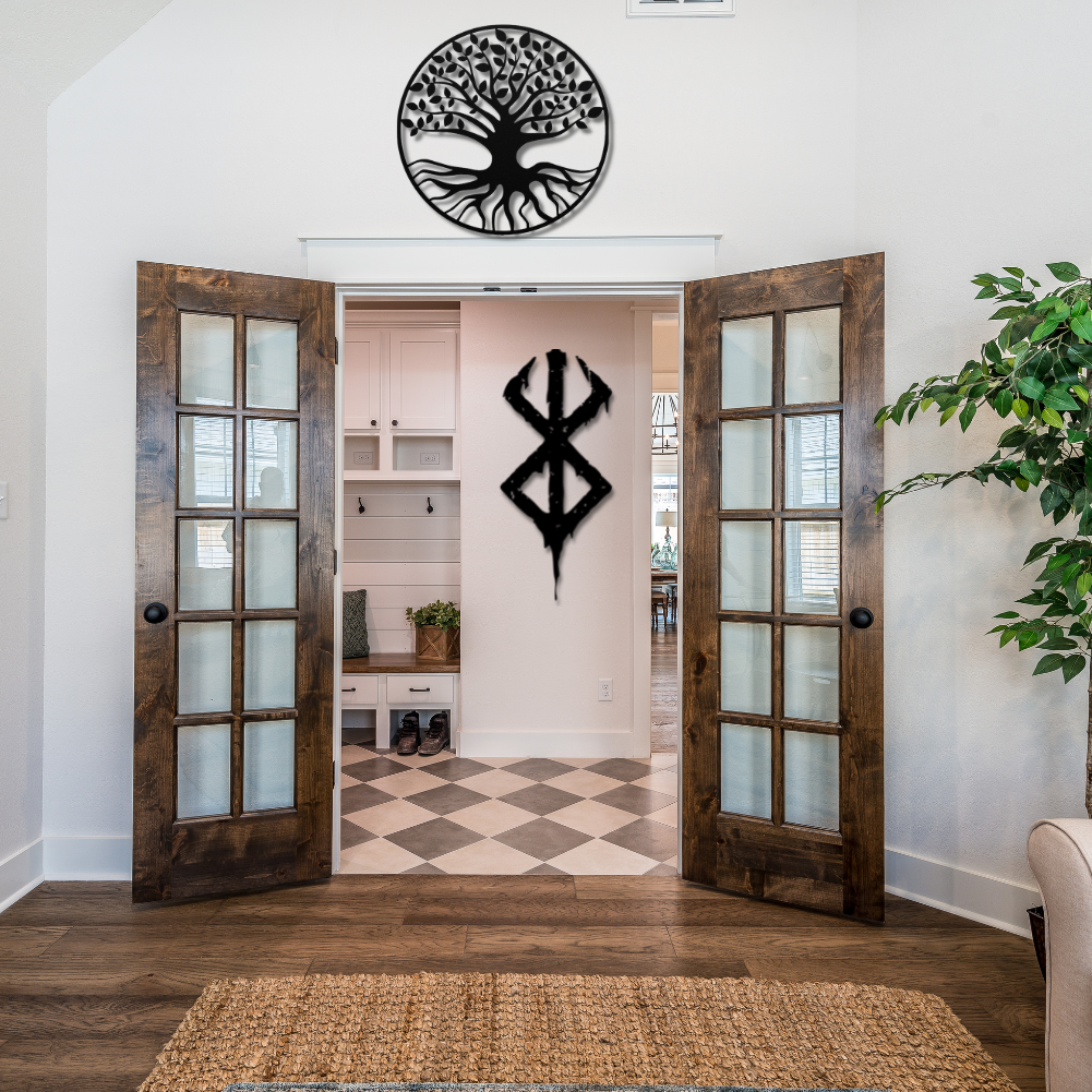 Viking Tree of Life - Ygdrassil  Metal Wall Sign
