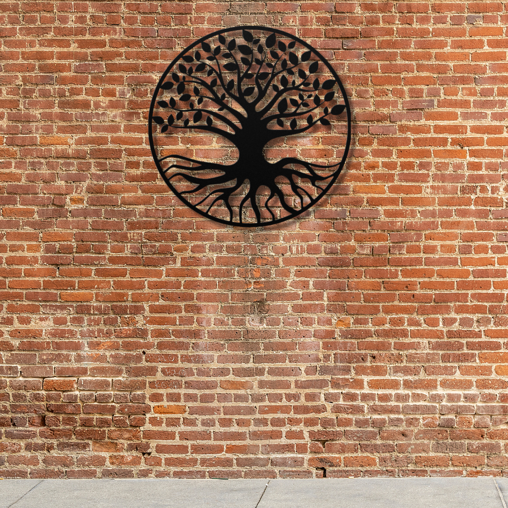 Viking Tree of Life - Ygdrassil  Metal Wall Sign