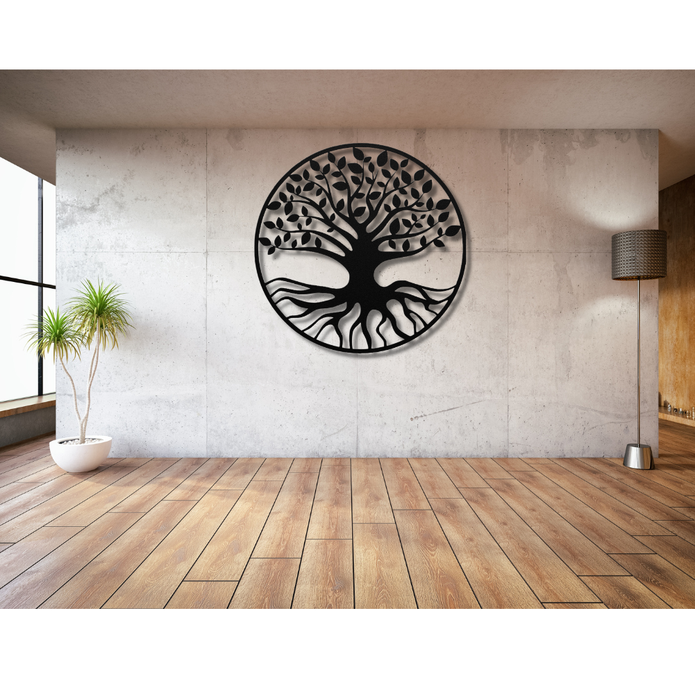 Viking Tree of Life - Ygdrassil  Metal Wall Sign