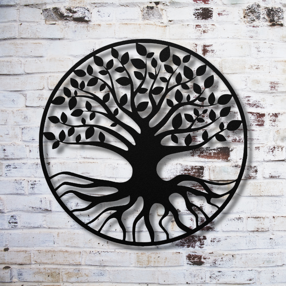 Viking Tree of Life - Ygdrassil  Metal Wall Sign