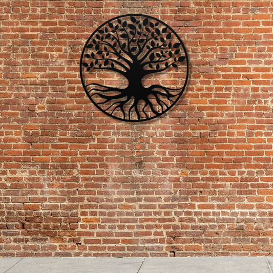 Viking Tree of Life - Ygdrassil  Metal Wall Sign