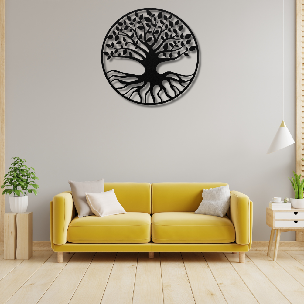 Viking Tree of Life - Ygdrassil  Metal Wall Sign