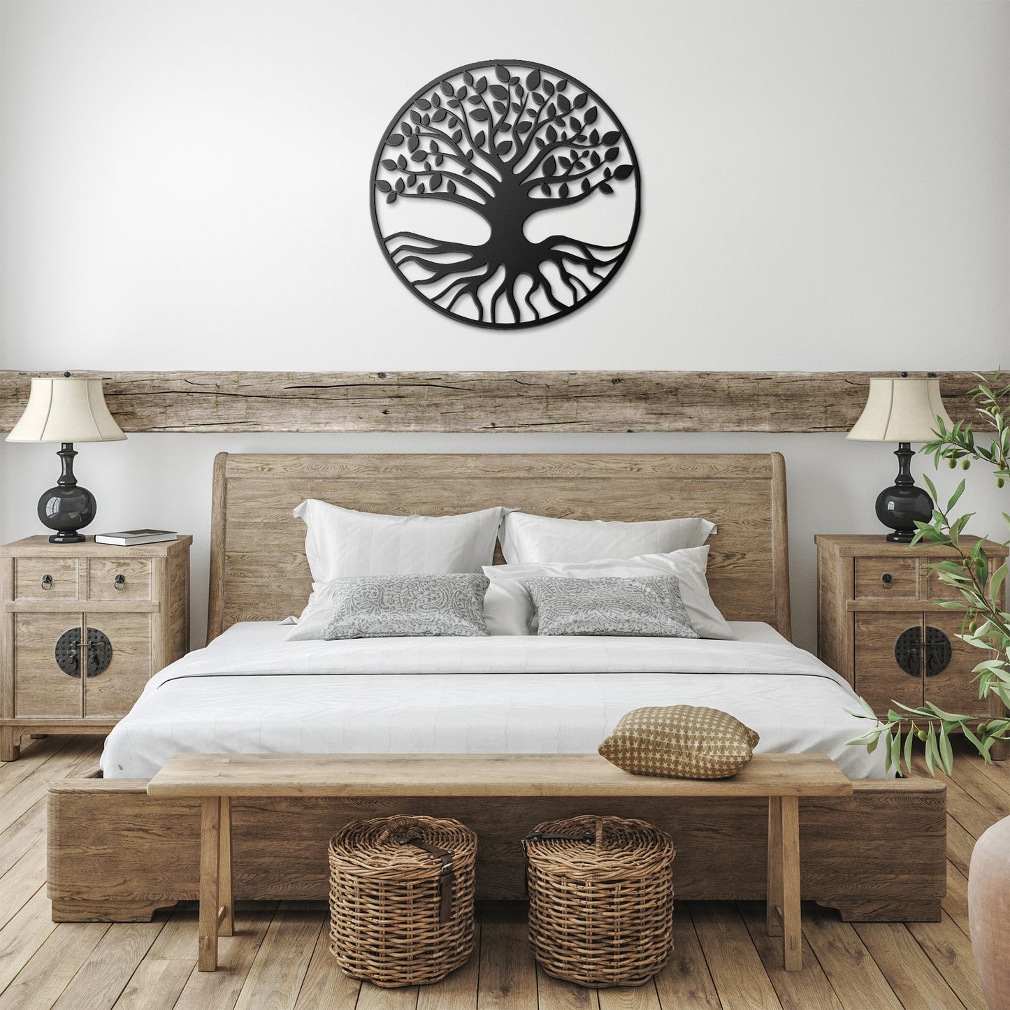 Viking Tree of Life - Ygdrassil  Metal Wall Sign